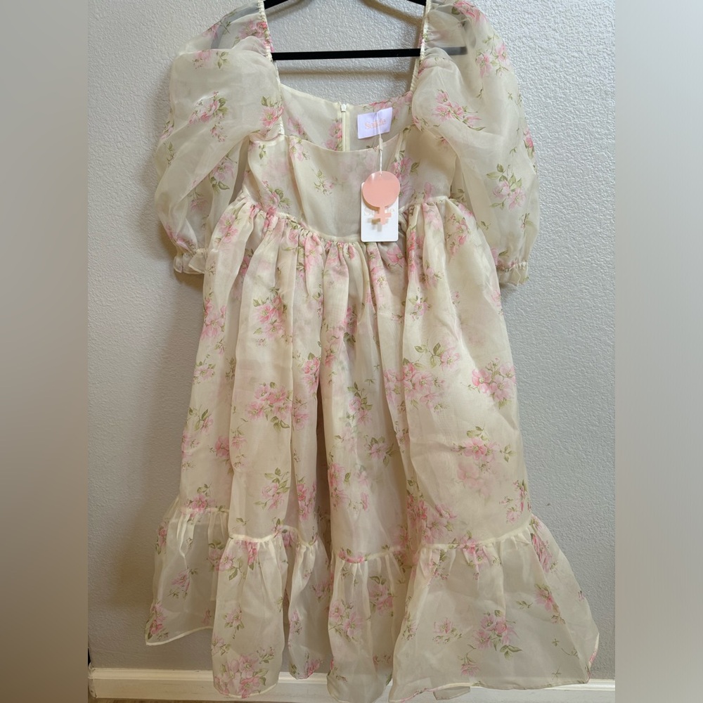 NWT Selkie The Summer Home French Puff Dress